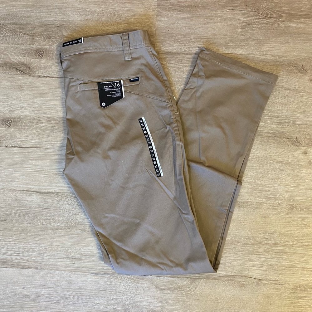 Volcom Frickin Modern Straight Chino Pants Mens